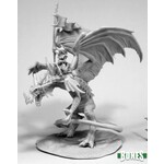 Reaper Miniatures Bones Kyra / Lavarath (Dragon and Rider)