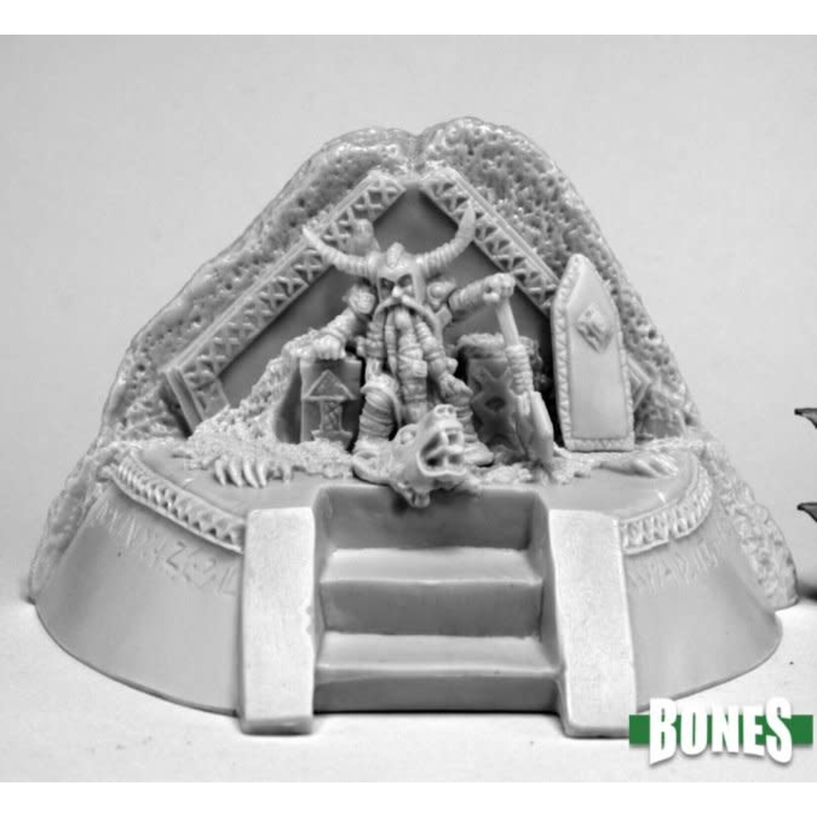 Reaper Miniatures Dwarf King on Throne