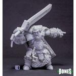 Reaper Miniatures Bones: Skorg Ironskull, Fire Giant King (Huge)