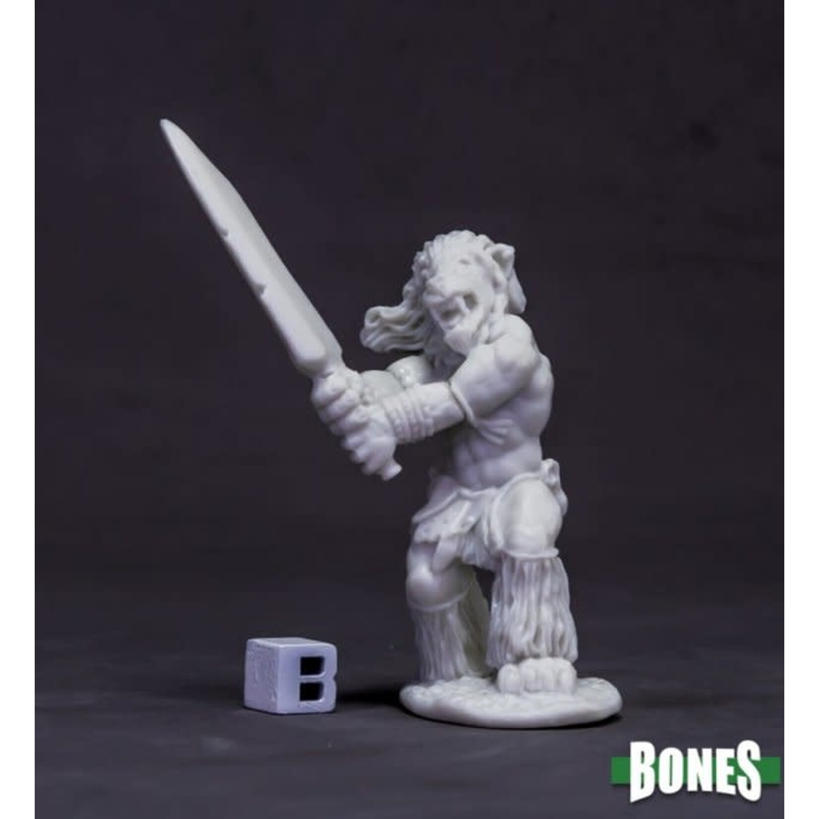 Reaper Miniatures Bones: Avatar of Courage (lion)
