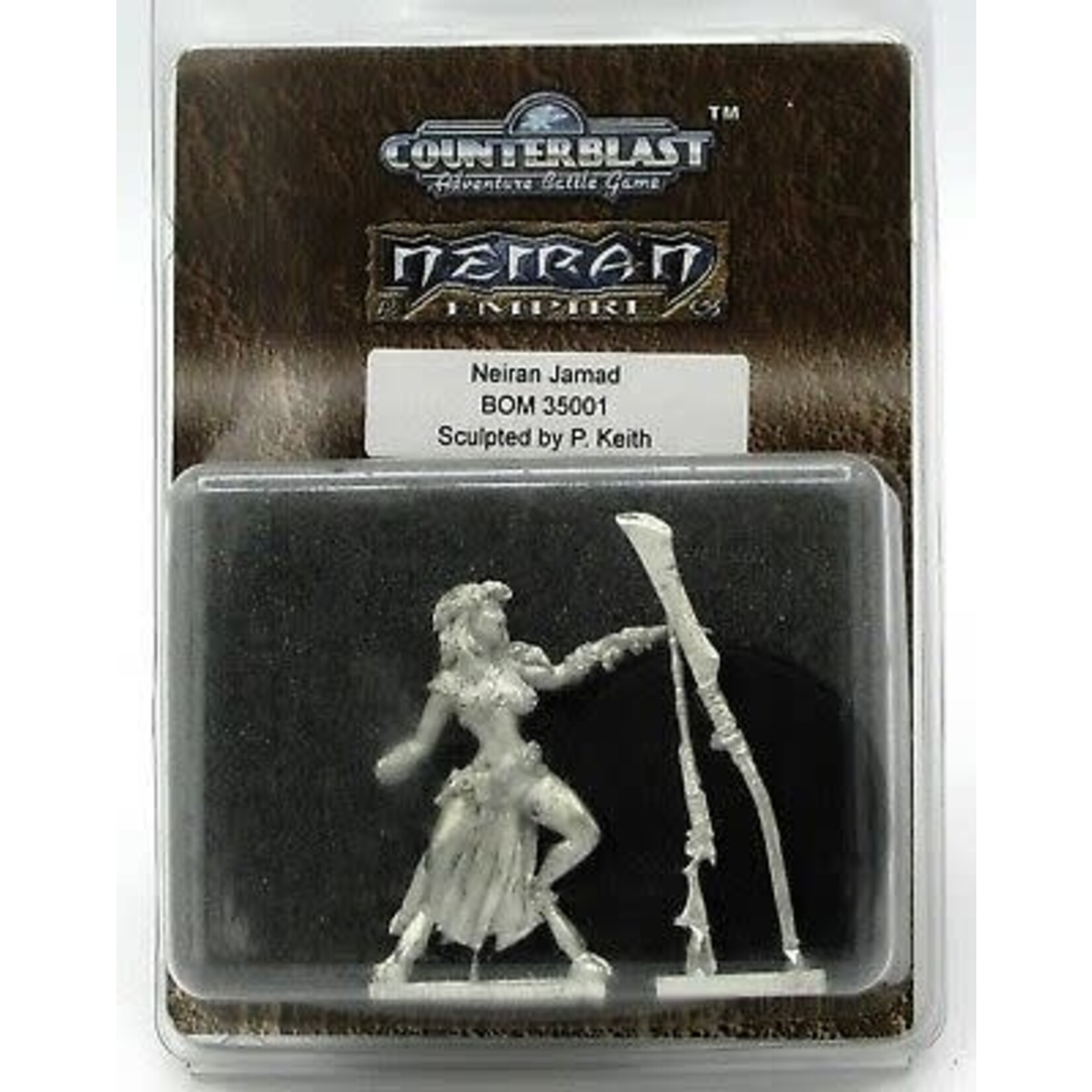 Bombshell Miniatures Counterblast: Neiran Jamad