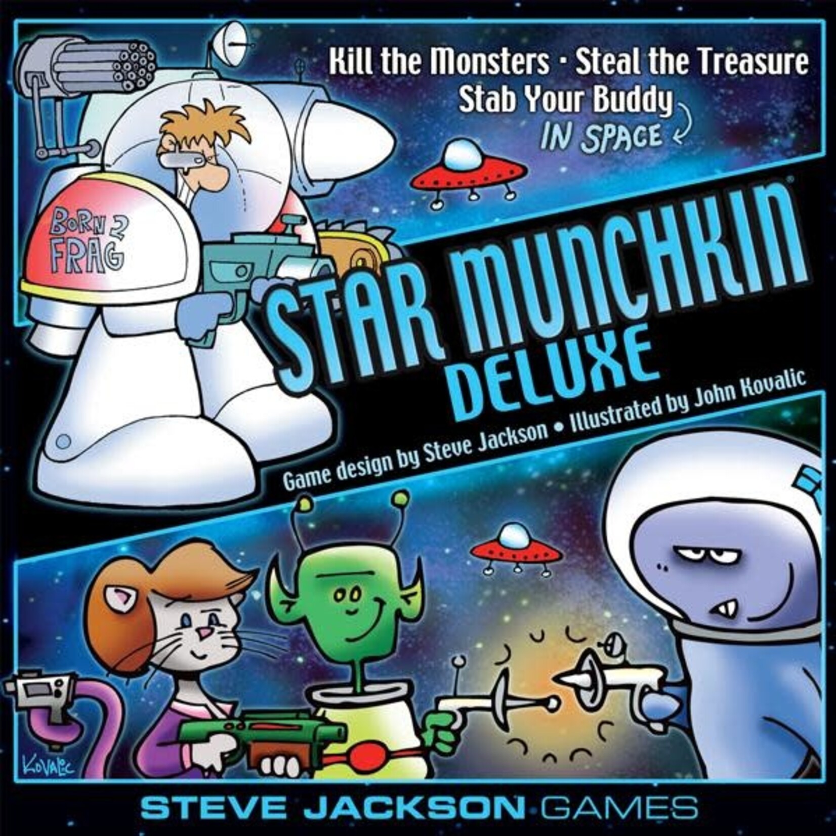 Steve Jackson Games Munchkin: Star Munchkin Deluxe