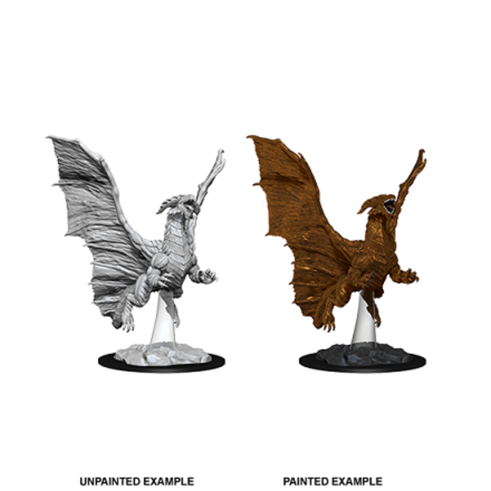 Wizkids Dungeons & Dragons: Nolzur's Marvelous Unpainted Miniatures - W08 Young Copper Dragon