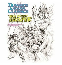 Goodman Games Dungeon Crawl Classics Sketch Variant 75: The Sea Queen Escapes!