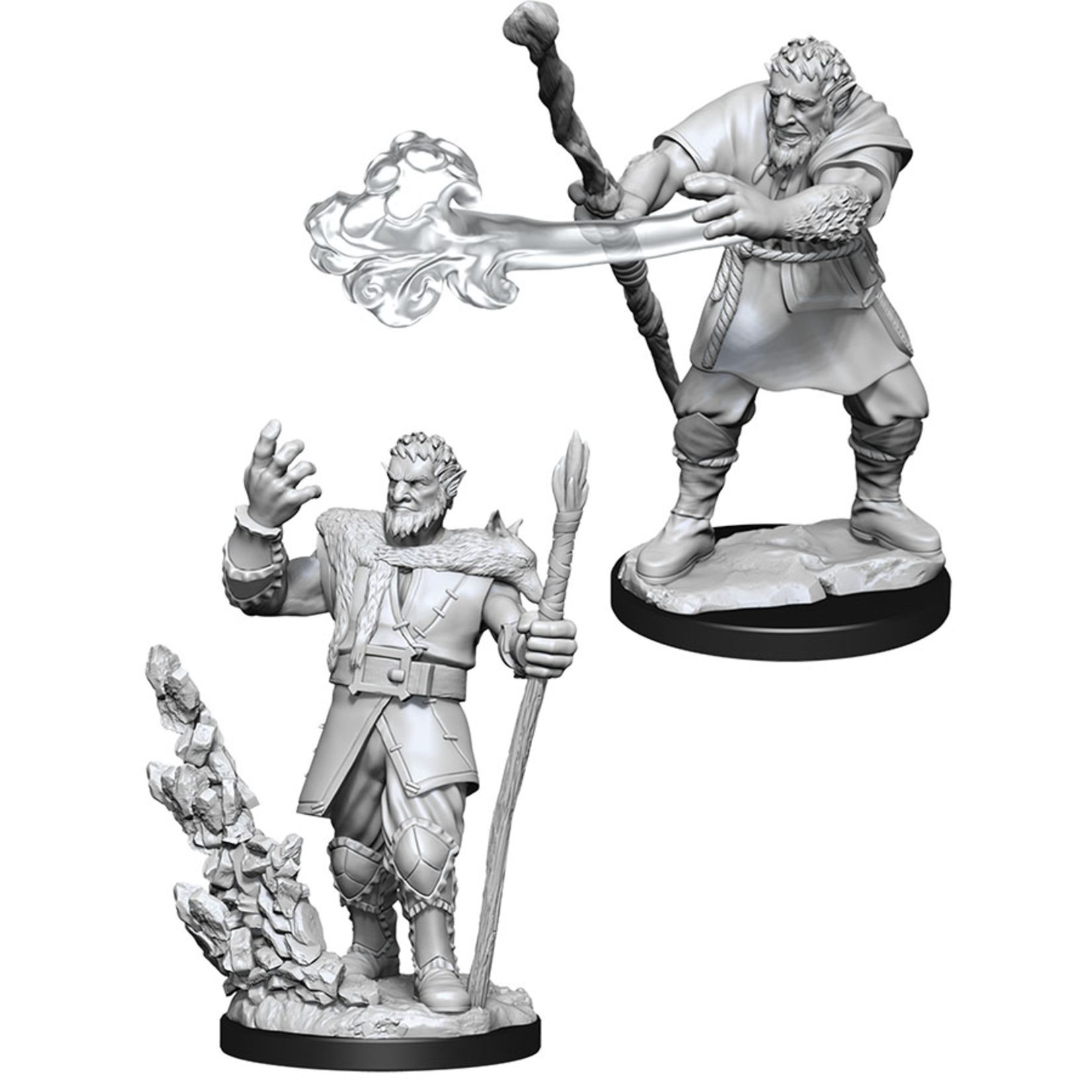 Wizkids D&D Unpainted Minis wave 11 Male Firbolg Druid
