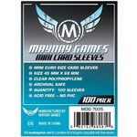 Mayday Games Sleeves: Mini Euro Card Sleeves 45mm x 68mm (100)