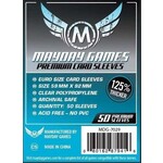 Mayday Games Sleeves: Premium Mini Euro Sleeves 45mm x 68mm Dark Blue (50)