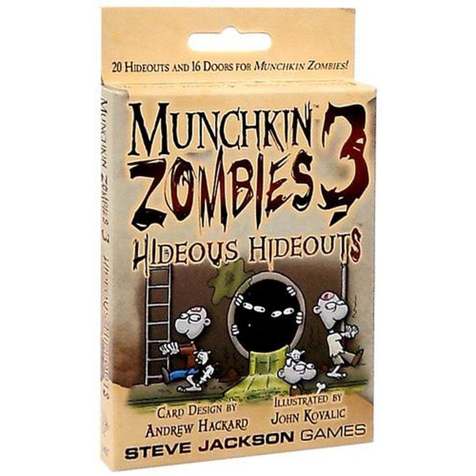 Steve Jackson Games Munchkin Zombies 3 - Hideous Hideouts