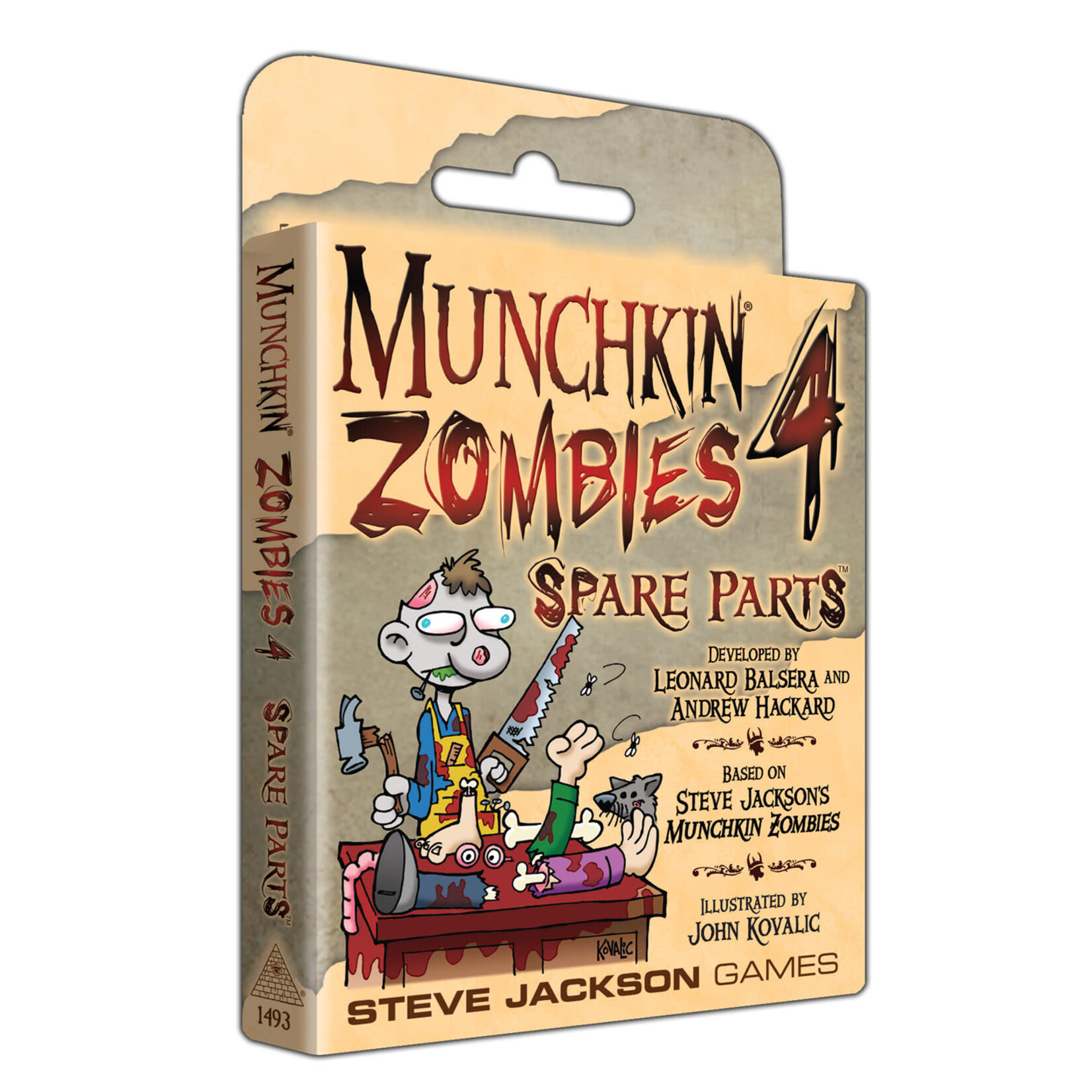 Steve Jackson Games Munchkin Zombies 4: Spare Parts
