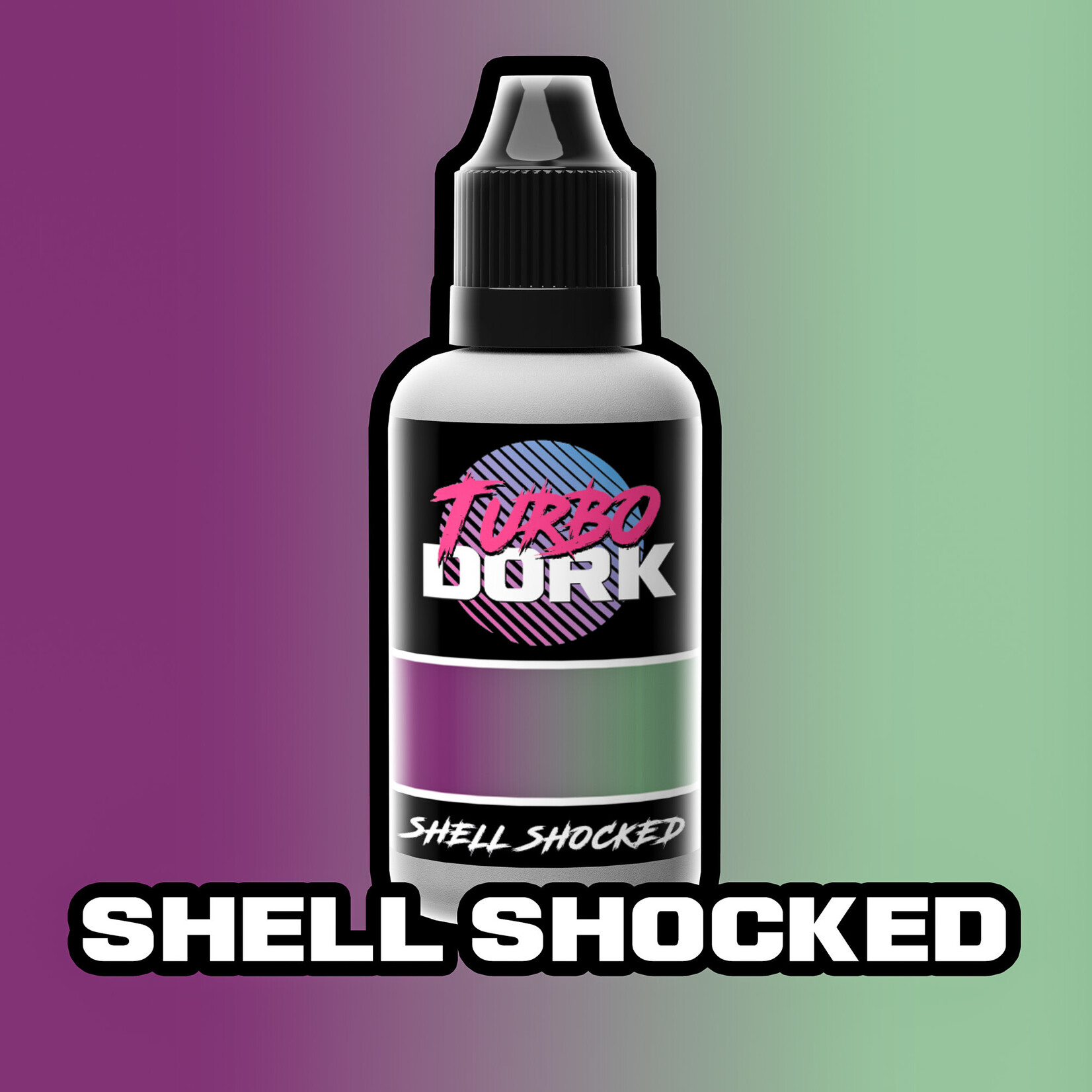 Turbo Dork Colorshift Acrylic- Shell Shocked, 20ml.