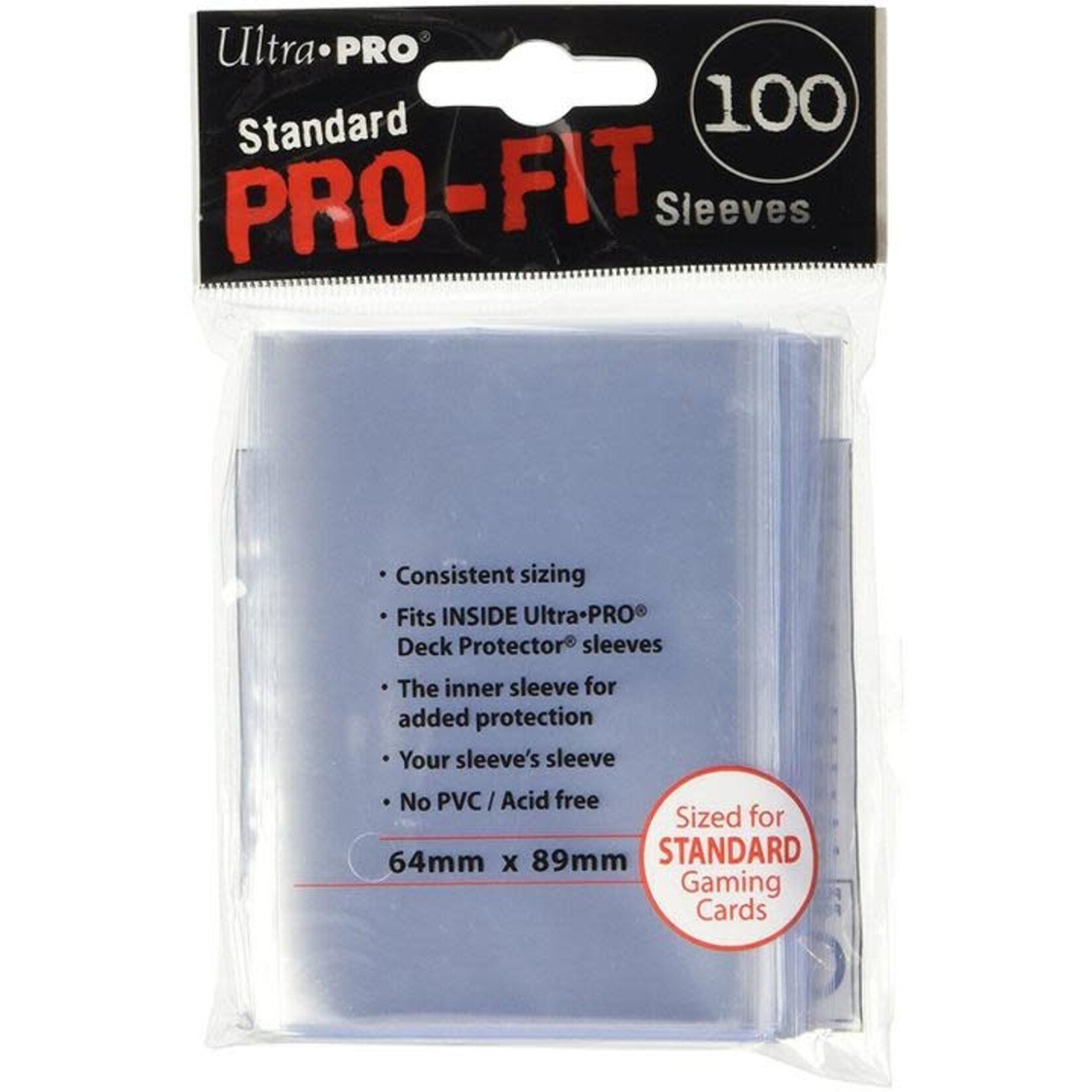 Max Protection Up D-Pro Pro-Fit Sleeves 100Ct