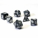 Sirius Dice Pearl Charcoal Grey 7-Die Set