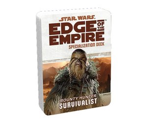 Star wars edge of the empire-survivalist specialization deck rpg|