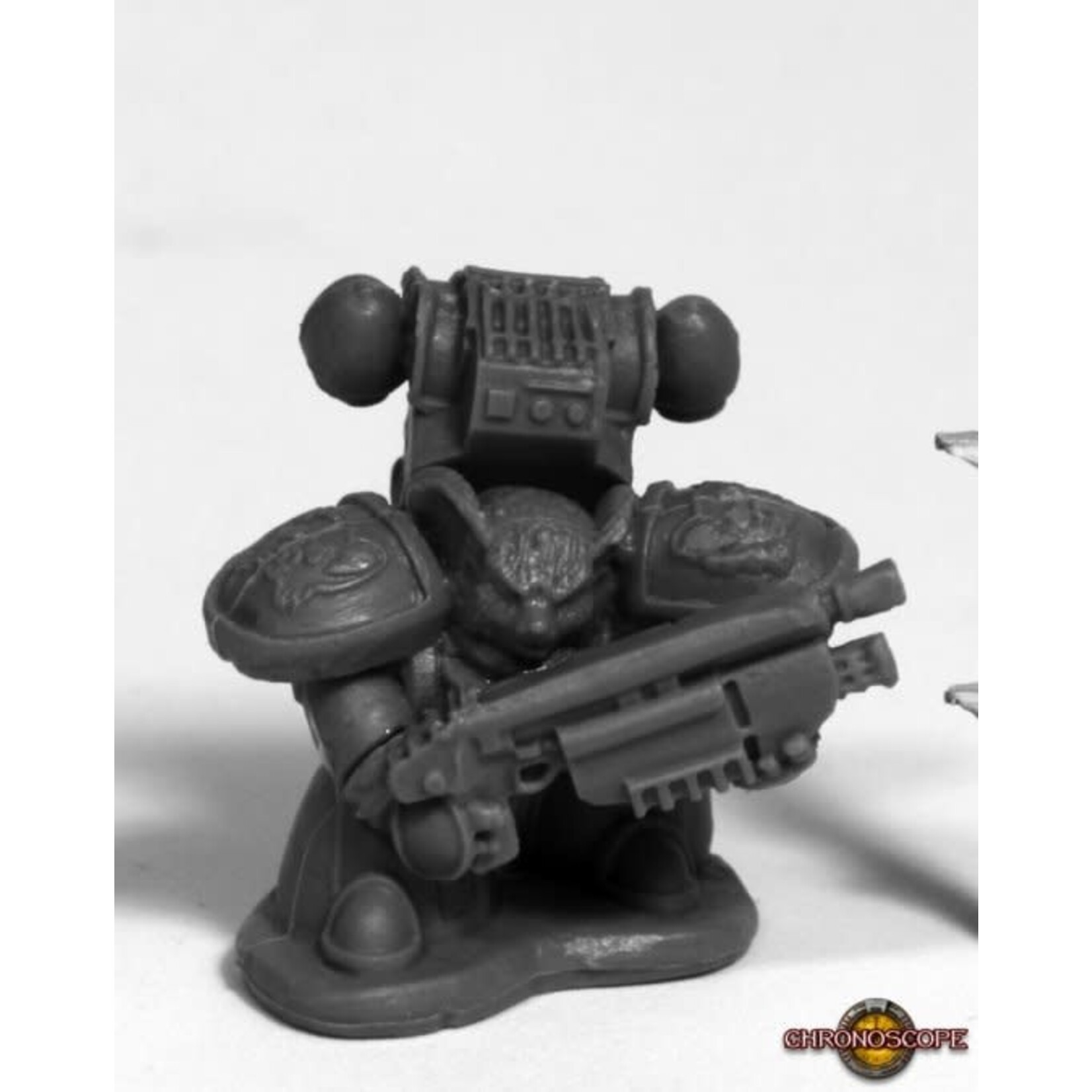 Reaper Miniatures Bones: Space Mousling Gun Raised (Center)