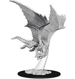 Wizkids Dungeons & Dragons Nolzur`s Marvelous Unpainted Miniatures: W09 Young Bronze Dragon