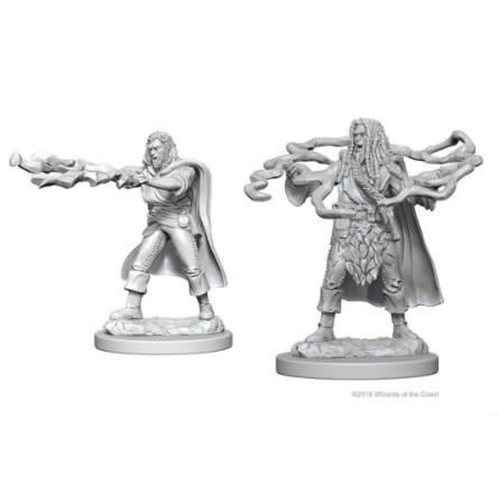 Wizkids DND Unpainted Minis Wave 1 Male Human Sorcerer