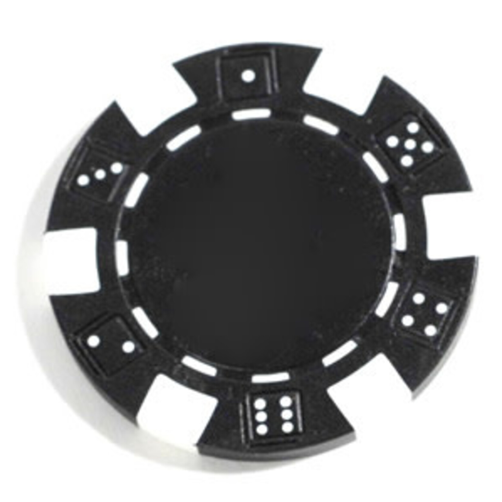 Wood Expressions Clay Poker Chips: Black (50)