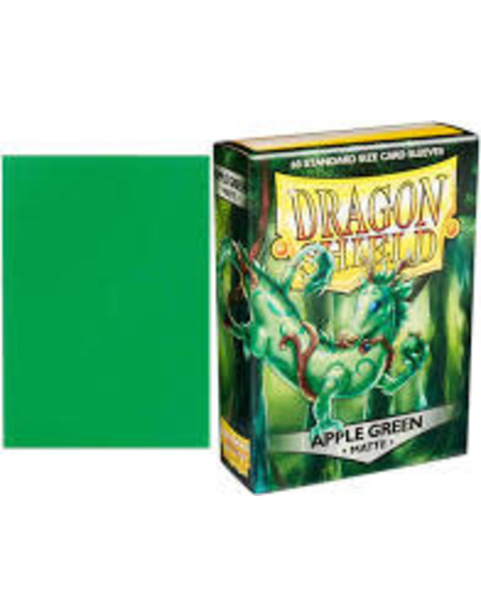 Arcane Tinmen Dragon Shield Sleeves: Standard- Matte Apple Green (100 ct.)