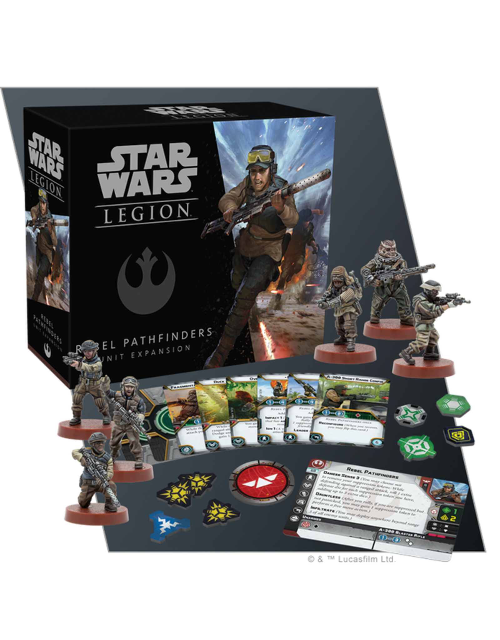 Star Wars Legion Rebel Pathfinders Unit Expansion The Guild House