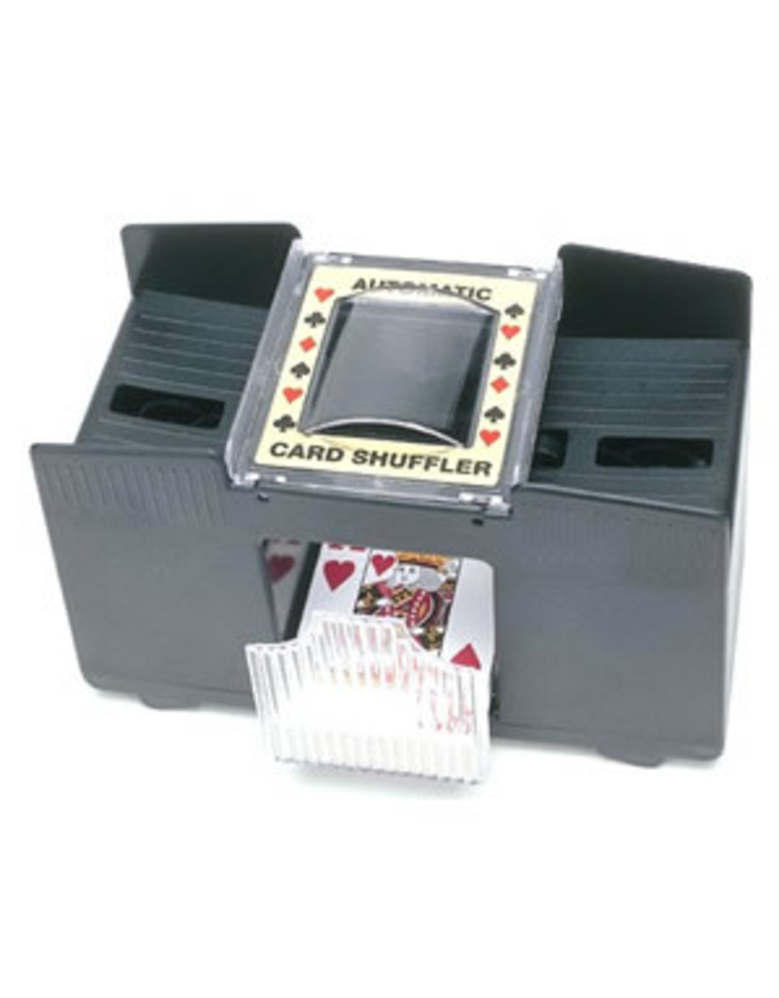 Wood Expressions 4-deck Automatic Card Shuffler (Battery Operated)