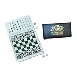 Wood Expressions Magnetic Checkbook Chess Set
