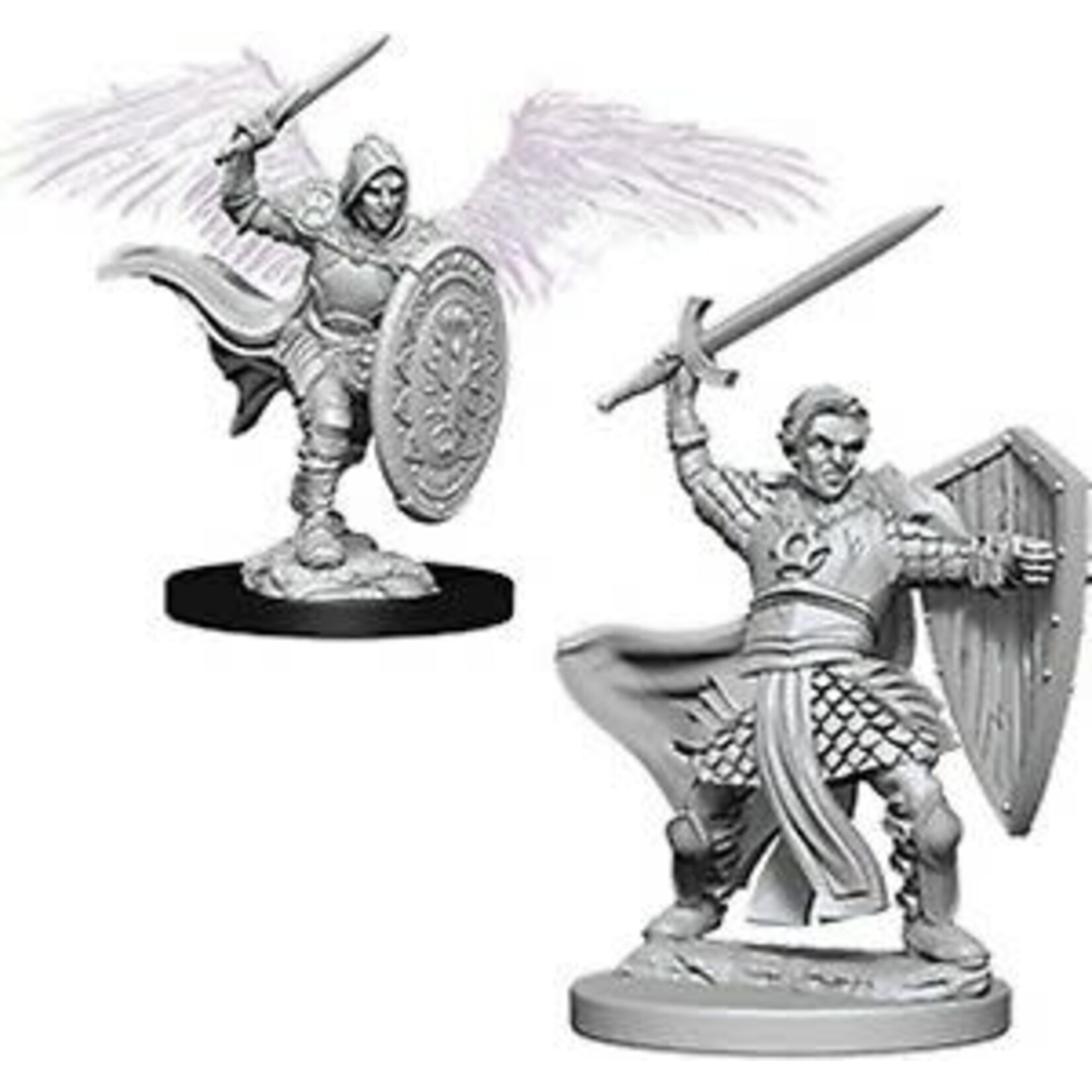 Wizkids Dungeons & Dragons: Nolzur's Marvelous Unpainted Miniatures - W05 Aasimar Male Paladin