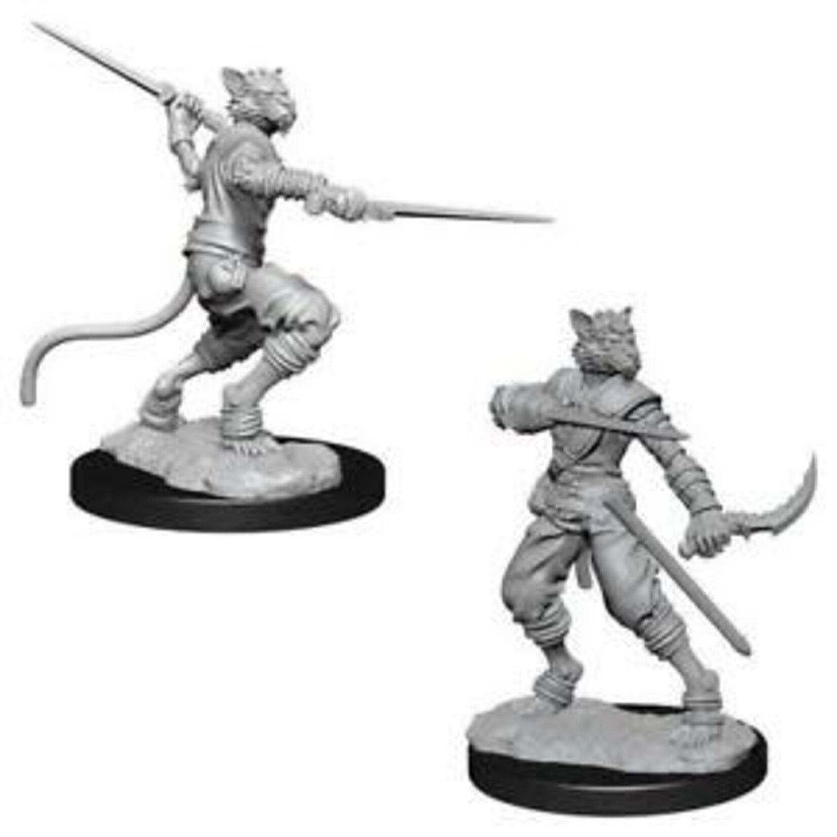 Wizkids D&D Unpainted Minis Wv7 Male Tabaxi Rogue
