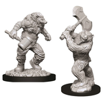 Wizkids Dungeons & Dragons: Nolzur's Marvelous Unpainted Miniatures - W09 Wereboar & Werebear