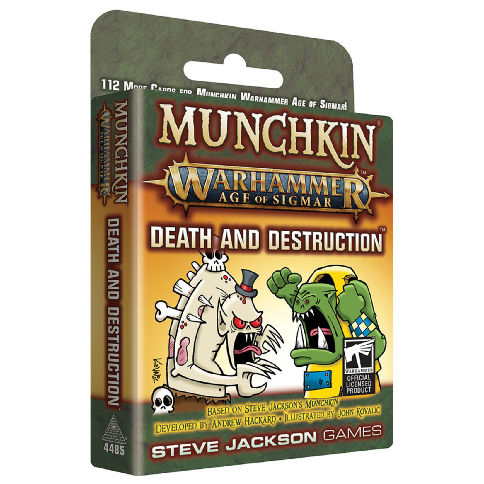 Steve Jackson Games Munchkin: Munchkin Warhammer Age of Sigmar - Death and Destruction Expansion