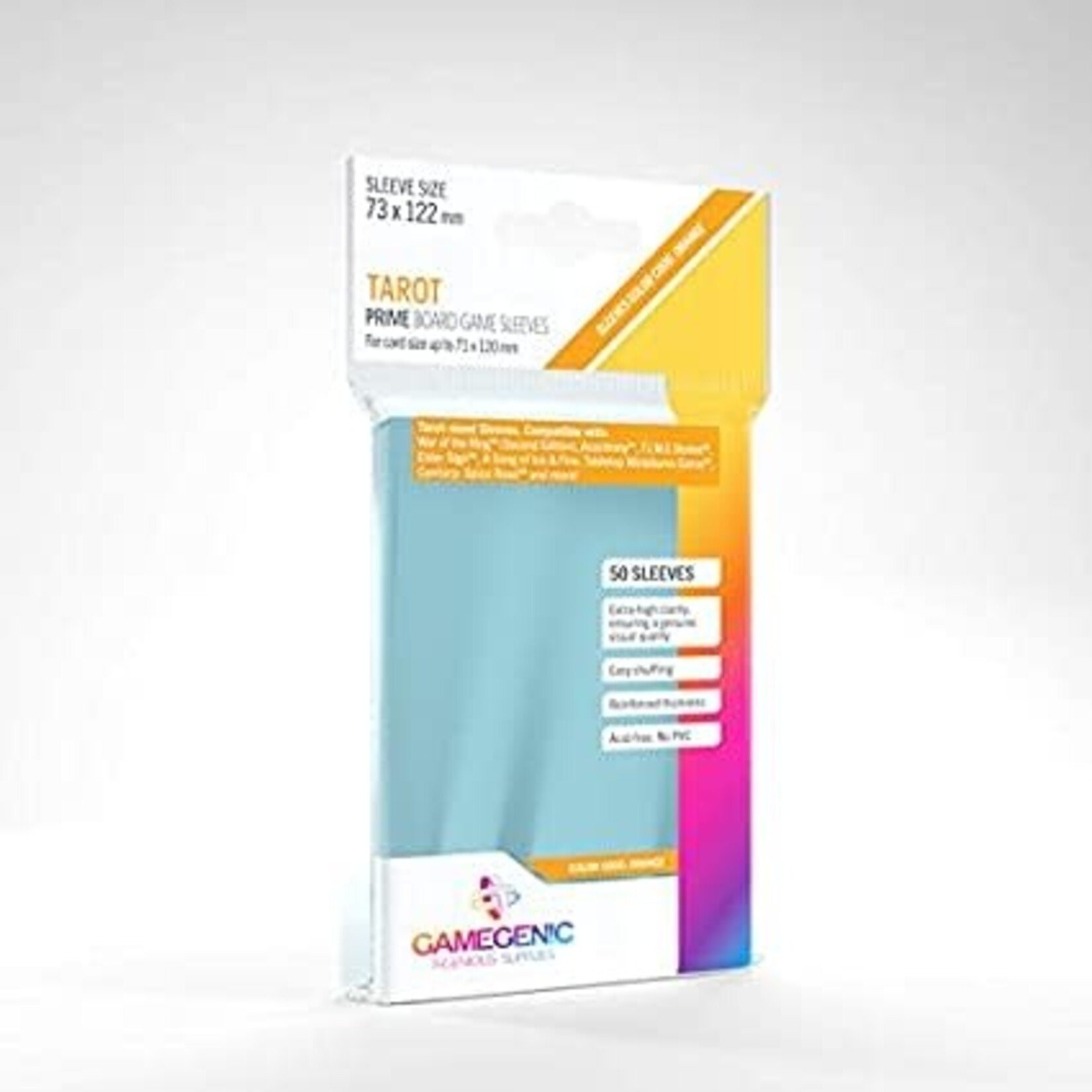 Clear Sleeves: Tarot 72 x 122 mm (50ct)