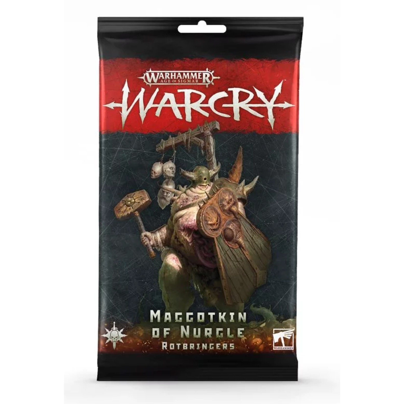 Games Workshop Warcry: Maggotkin of Nurgle Rotbringers Cards