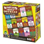 TDC Puzzles World's Most Difficult Puzzle: Campbell's Souper HardDouble-Sided 500 pc