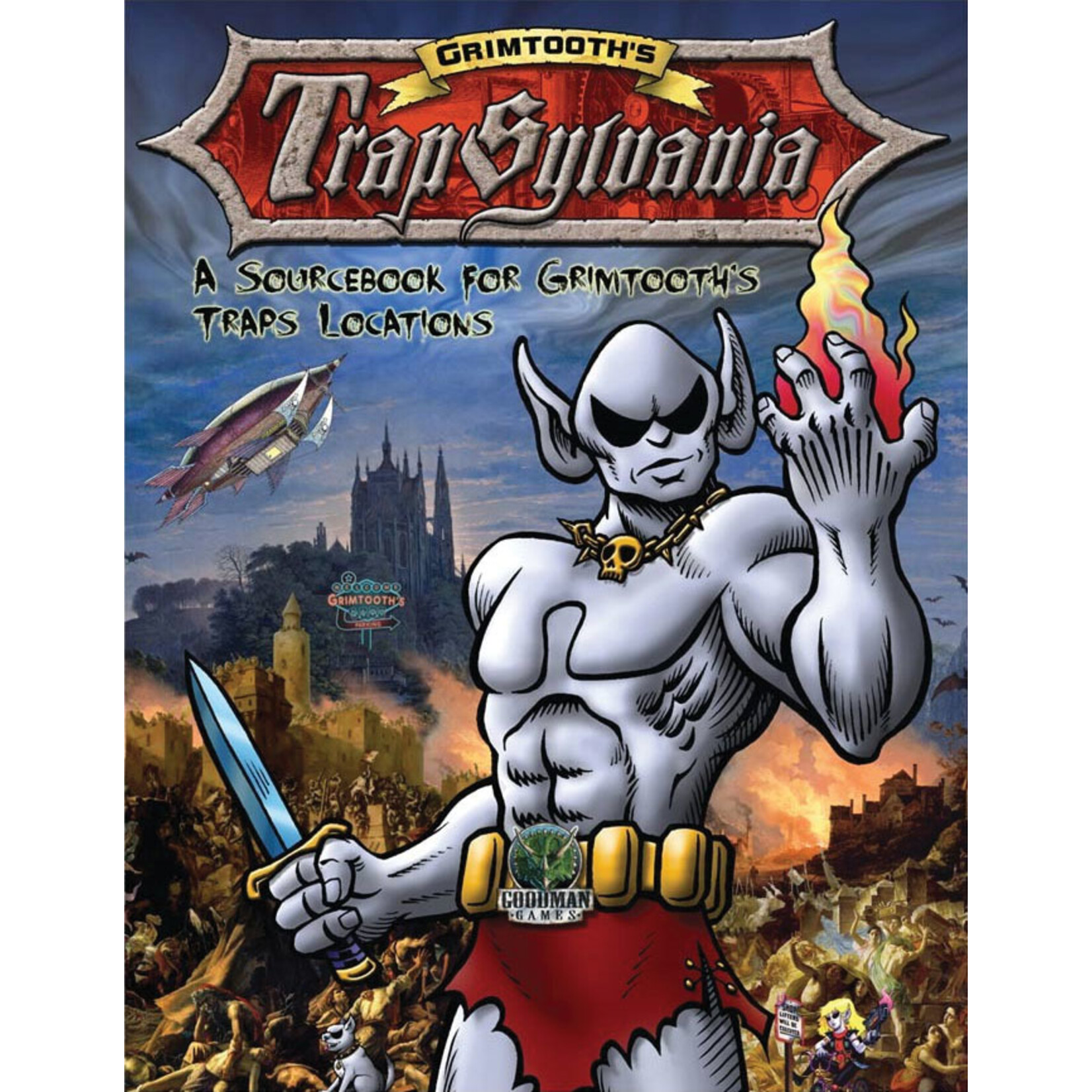 Goodman Games Dungeon Crawl Classics: Grimtooth's Trapsylvania