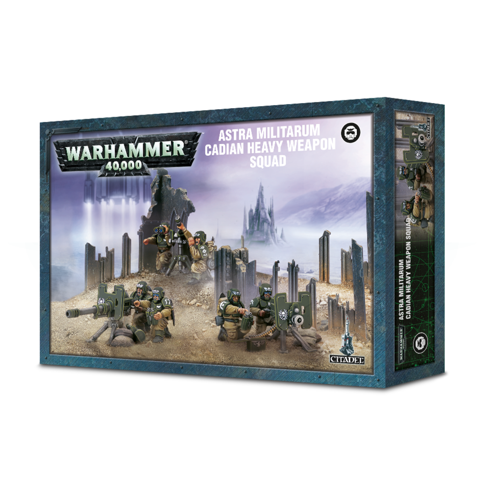 Games Workshop A/MILITARUM: CADIAN HEAVY WEAPONS SQUAD
