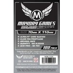 Mayday Games Sleeves: Magnum Silver Sleeves 70mm x 110mm (Lost Cities)(100)