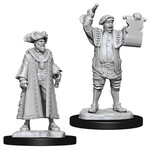 Wizkids Wizkids Unpainted Minis Wave 10 Mayor And Town Crier