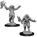 Wizkids DND Unpainted Minis Wave 11 Female Dragonborn Fighter