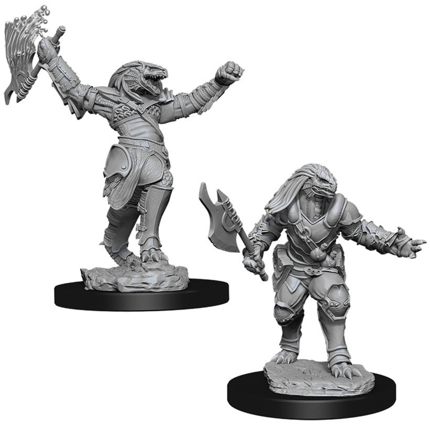Wizkids DND Unpainted Minis Wave 11 Female Dragonborn Fighter
