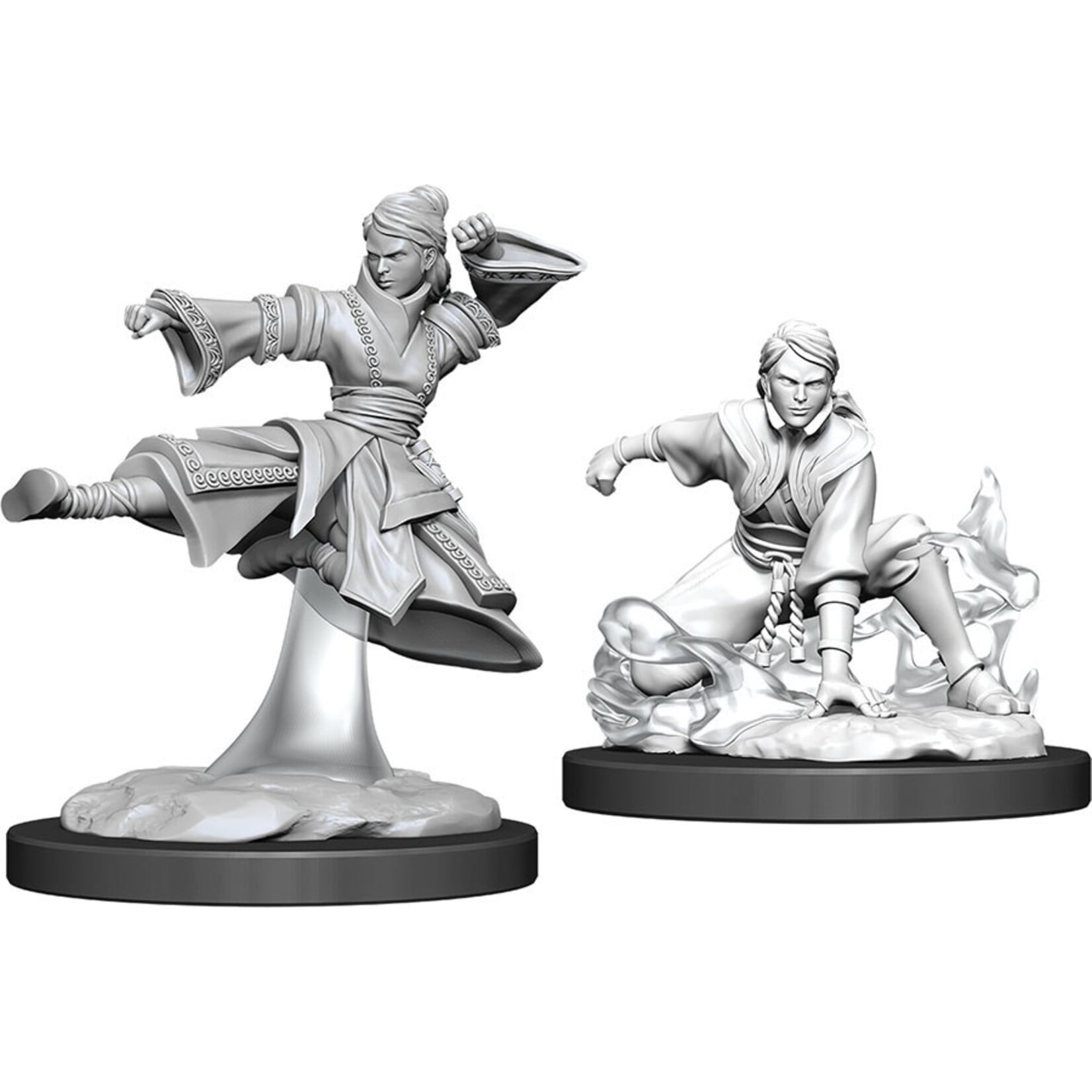 Wizkids D&D Unpainted Minis wave 11 Female Human Monk