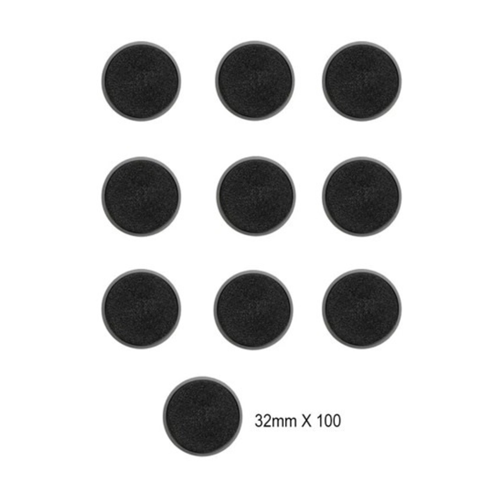 Games Workshop 32mm Round Bases (10)