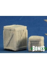 Reaper Miniatures Crates (Large and Small)(2)
