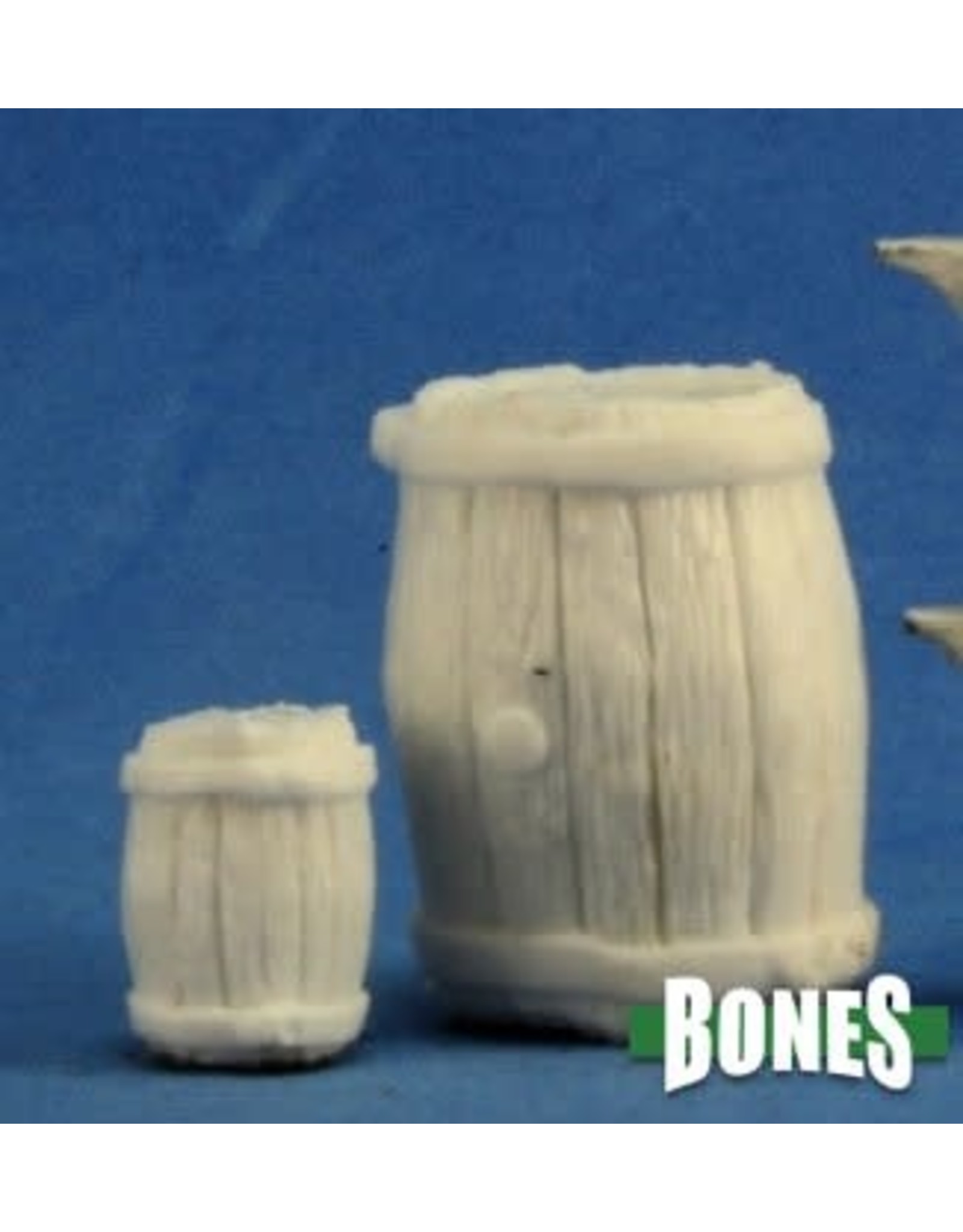 Reaper Miniatures Bones: Large Barrel + Small barrel