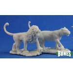 Reaper Miniatures Lions (2)