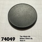 Reaper Miniatures 50mm Round Gaming Base (10)