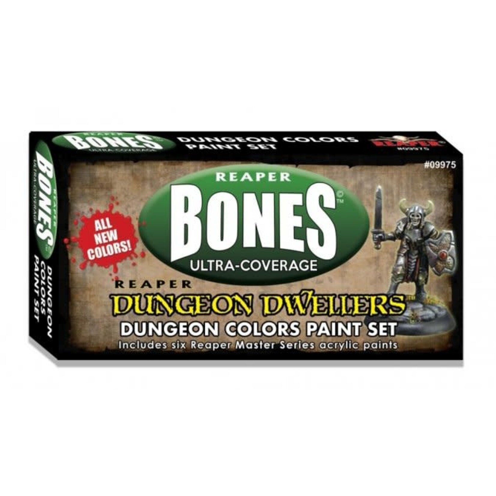 Reaper Miniatures MSP Bones: Dungeon Colors Set