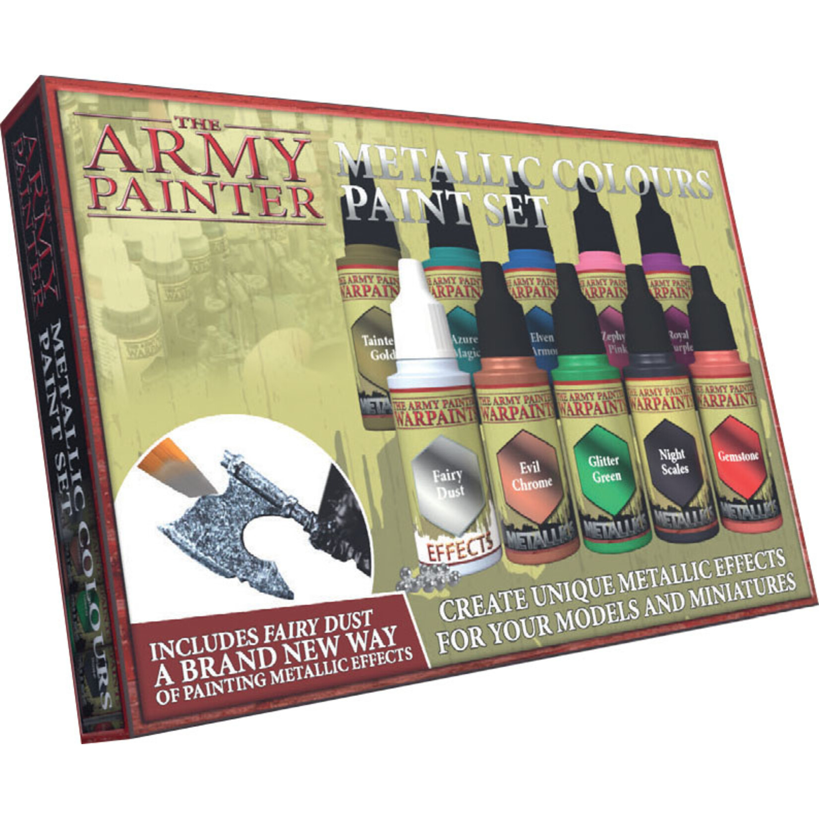 Army Painter Warpaints: Metallic Colours Paint Set
