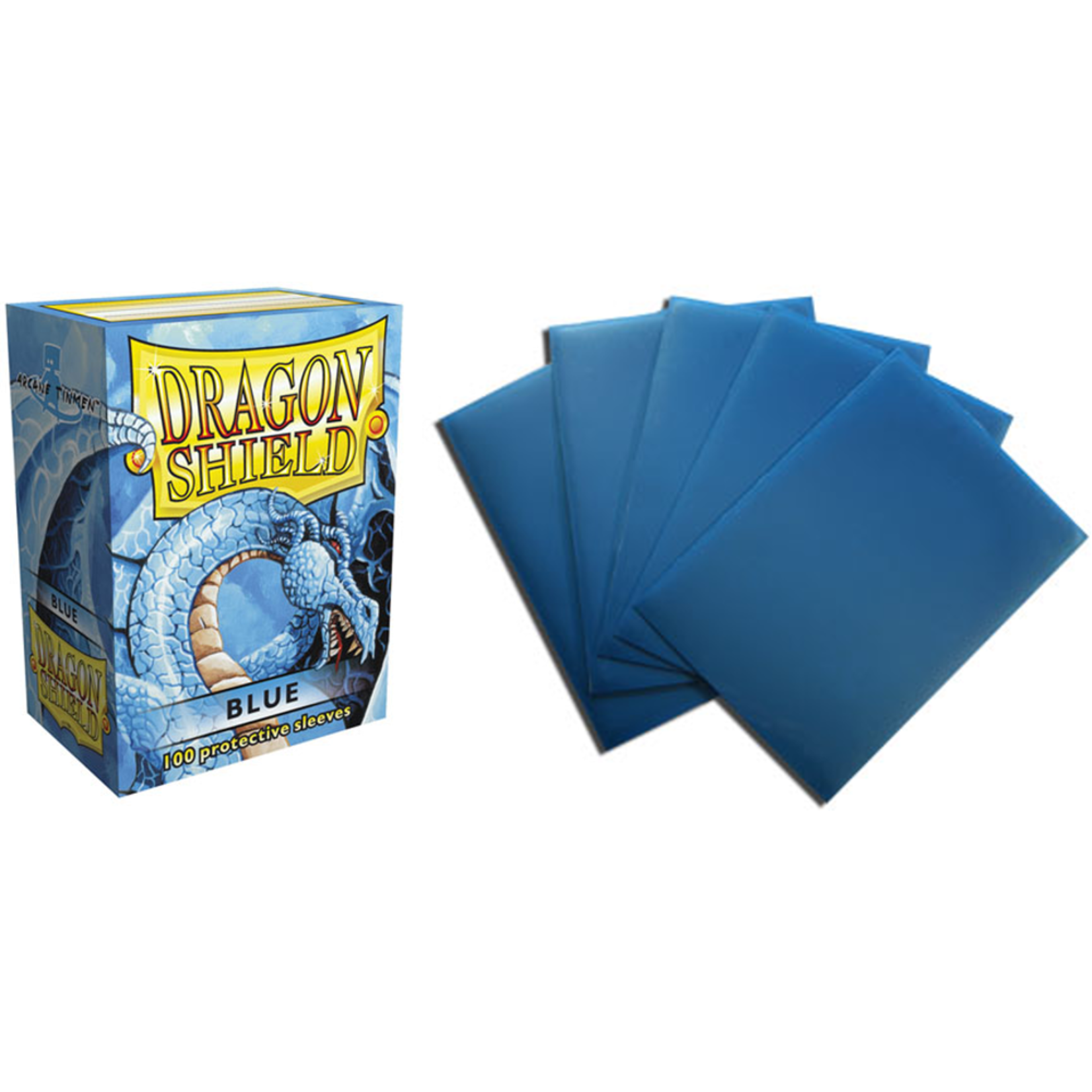 Arcane Tinmen Dragon Shields: (100) Blue