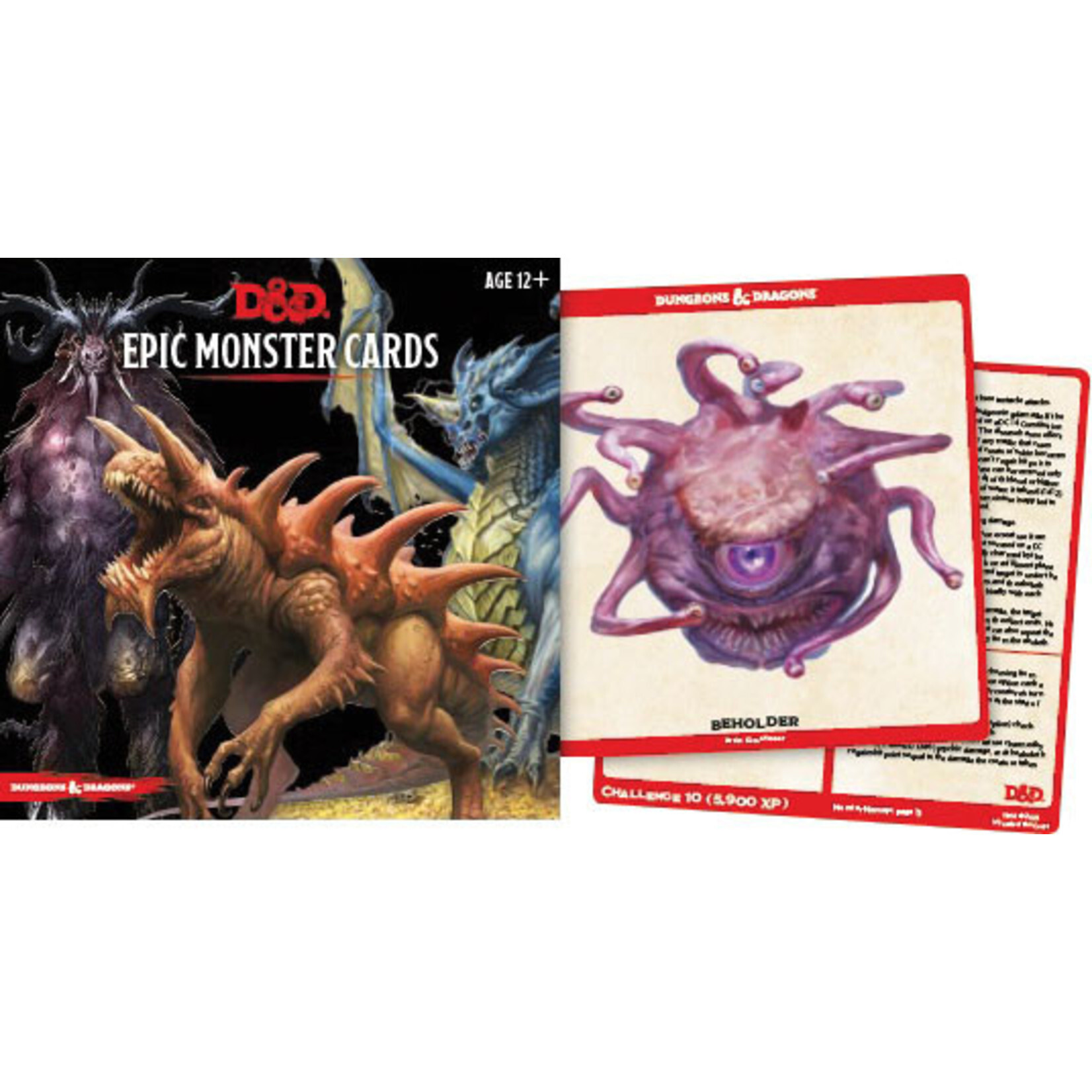 Gale Force Nine Dungeons & Dragons RPG: Epic Monster Cards (77 oversized cards)