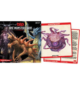 Gale Force Nine Dungeons & Dragons RPG: Epic Monster Cards (77 oversized cards)