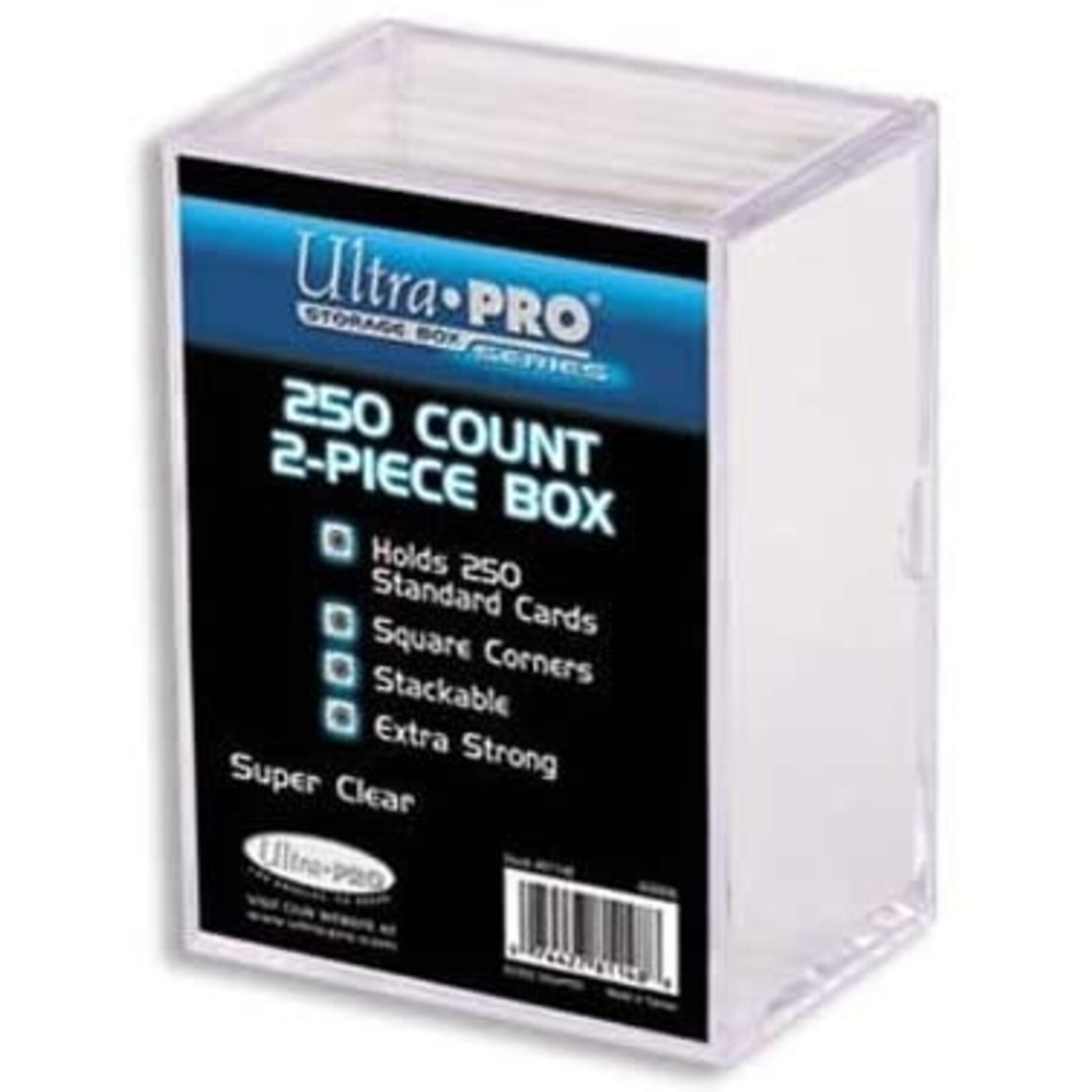 ULTRA PRO INTERNATIONAL, LLC 2 Piece Stor-Safe Card Box (250)